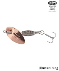 ROOSTER GEAR MARKET ルースターギアマーケット 回 RORO フィッシング ルアー RGM ムラサキスポーツ(CPBK-3.0g)