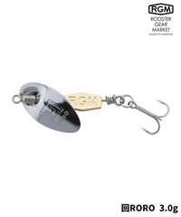 ROOSTER GEAR MARKET ルースターギアマーケット 回 RORO フィッシング ルアー RGM ムラサキスポーツ(SILGD-3.0g)