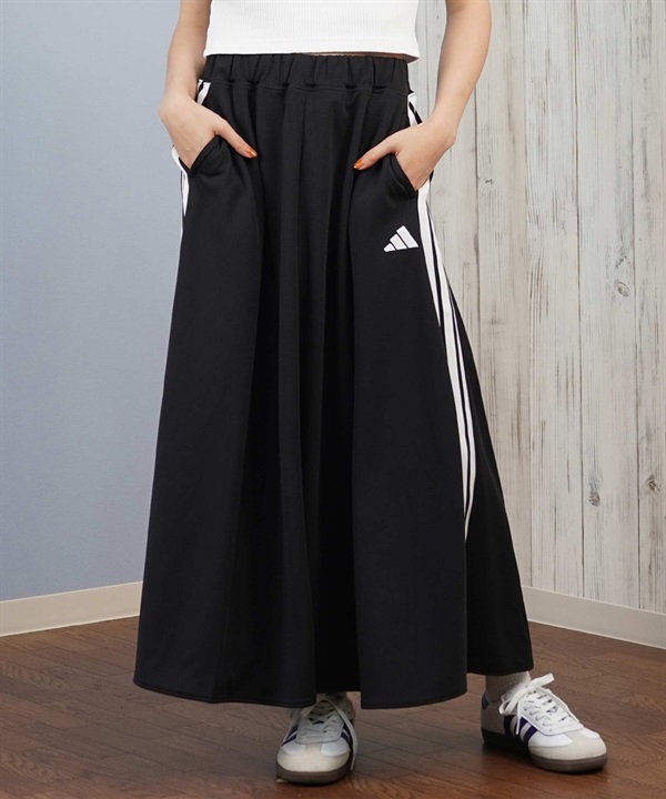 adidas アディダス スカート レディース フレアスカート 3ストライプス SH903