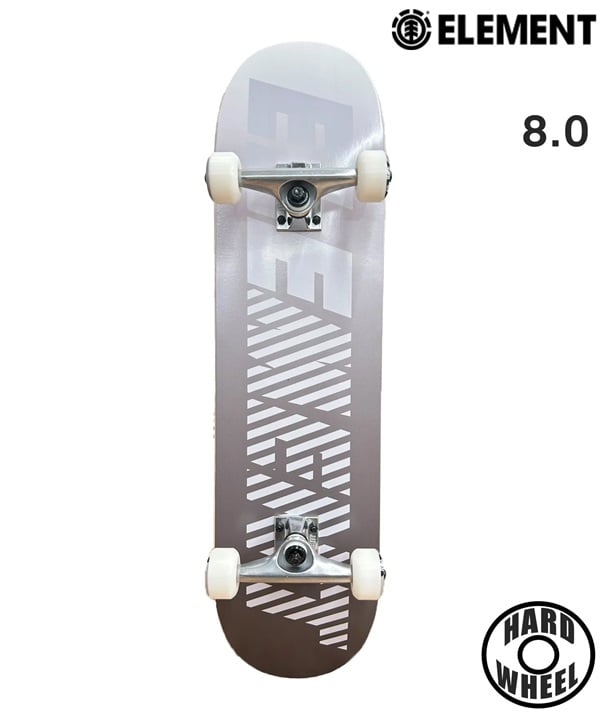 ELEMENT エレメント スケートボード コンプリート 8.0inch  SHREDIN ムラサキスポーツ
