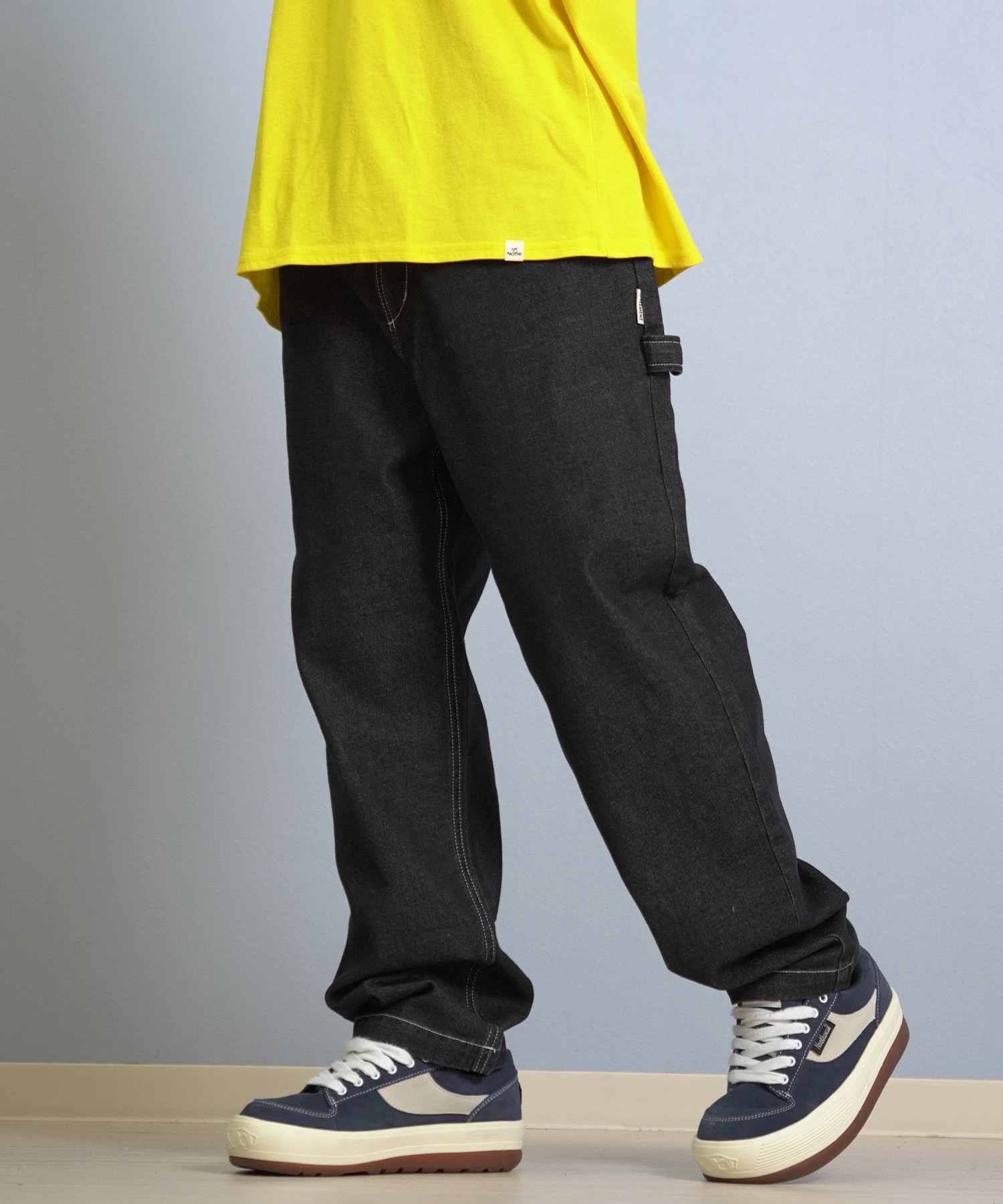 ELEMENT エレメント ロングパンツ メンズ SHOD PANTS PAINT デニムパンツ BF022-703(BDM-M)