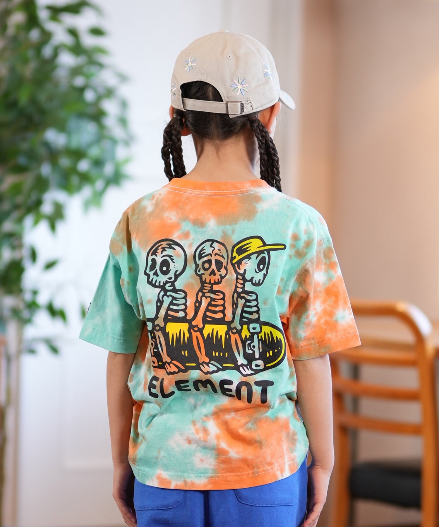 ELEMENT エレメント 半袖 Tシャツ キッズ バックプリント TIMBER 3 SS YOUTH BF025-241(GOT-130cm)