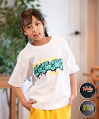 ELEMENT エレメント 半袖 Tシャツ キッズ プリント TAGGING SS YOUTH BF025-243(CHA-130cm)