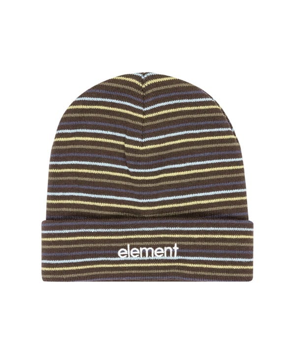 ELEMENT エレメント ニット帽 ビーニー ニットキャップ ボーダー MID LOWCASE BEANIE S BF022-980(CTF0-FREE)