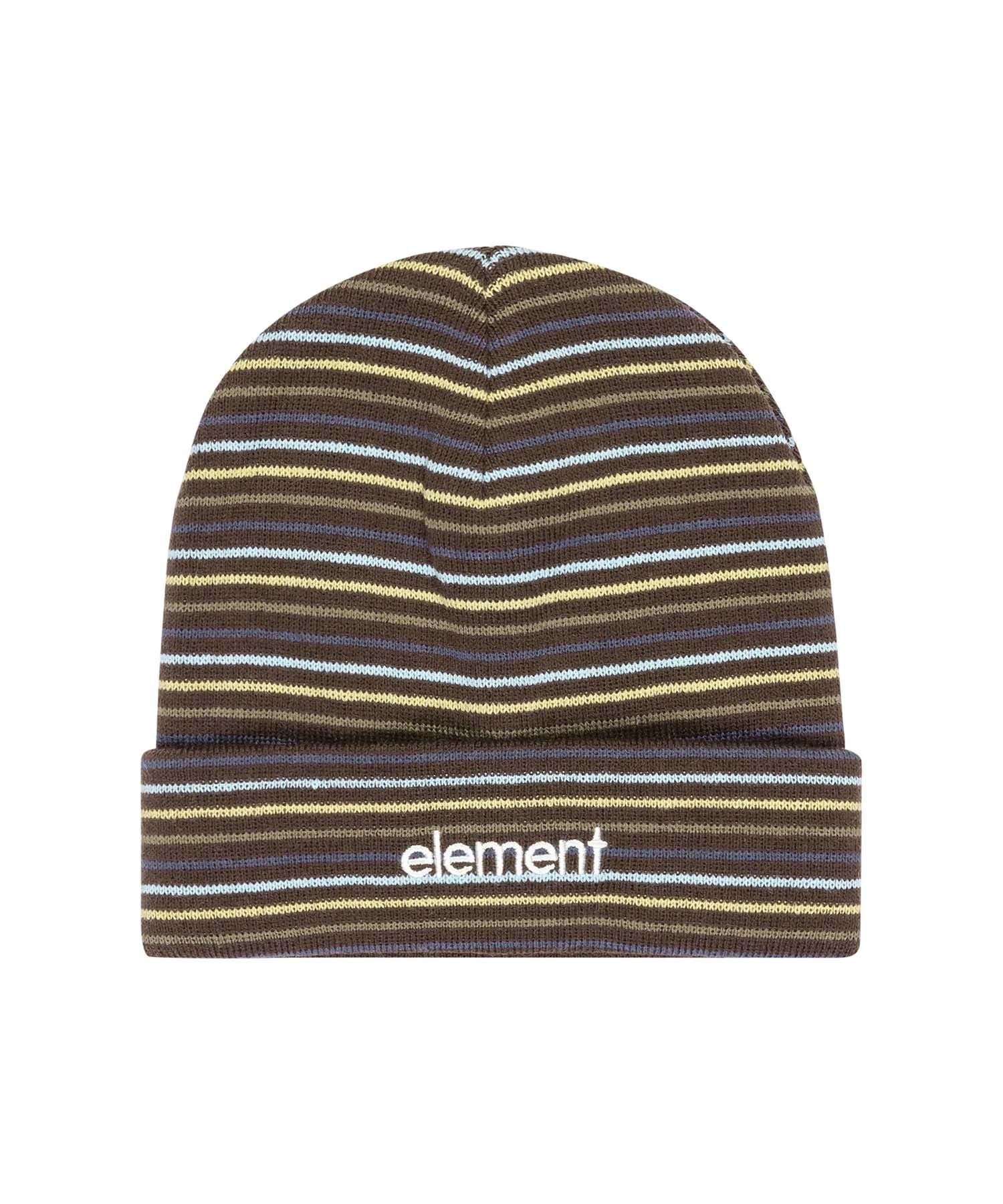 ELEMENT エレメント ニット帽 ビーニー ニットキャップ ボーダー MID LOWCASE BEANIE S BF022-980(CTF0-FREE)