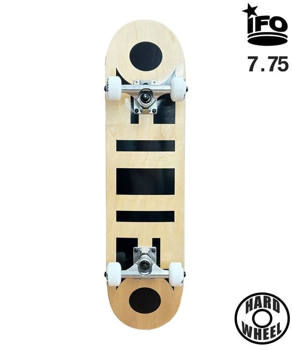 IFO アイエフオー キッズ スケートボード コンプリート 7.75inch EMBOS WITH TTOOL ムラサキスポーツ 初心者 完成品