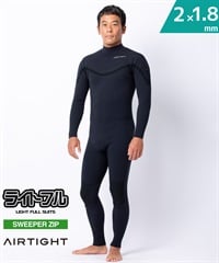 AIRTIGHT エアータイト ライトフュージョン LIGHT FUSION01 ウェットスーツ フルスーツ メンズ(BLK-M)