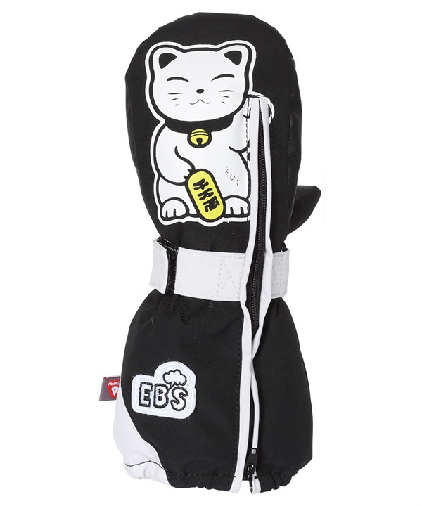 eb's エビス CHILD MITT スノーボード グローブ キッズ ムラサキスポーツ 25-26モデル MM G11 【2526】