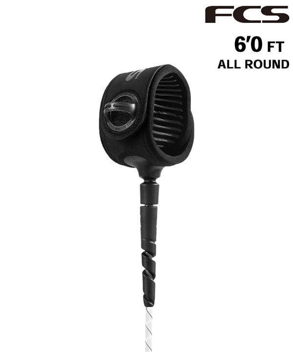 FCS エフシーエス 6.0ft LSH FREEDOM HELIX ALL サーフィン リーシュ ムラサキスポーツ