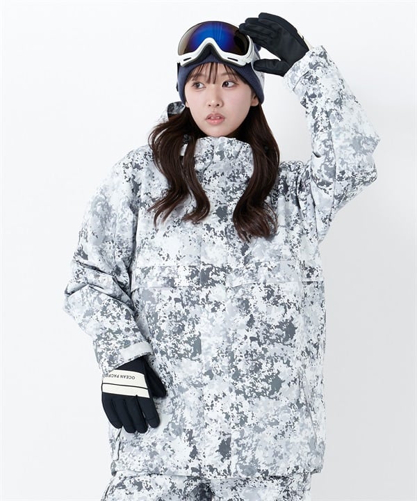 OP オーシャンパシフィック NEWワークスタイルドジャケット 545300 スノーボード ジャケット レディース ムラサキスポーツ 25-26モデル MM D18 【2526】