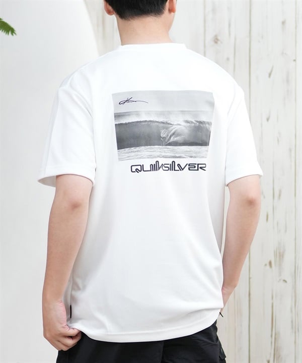QUIKSILVER クイックシルバー ラッシュガード メンズ 半袖 Tシャツ 水陸両用 UVカット QLY251622M ムラサキスポーツ限定