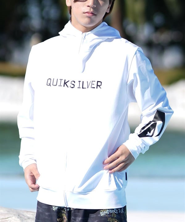QUIKSILVER クイックシルバー 水着 ラッシュガード ジップアップ パーカー メンズ フーディー BIG CLICKER ZIP HOODIE QLY251032