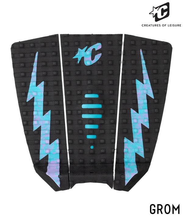 CREATURES OF LEISURE クリエーチャー GROM MICK FANNING サーフィン デッキパッド キッズ ムラサキスポーツ