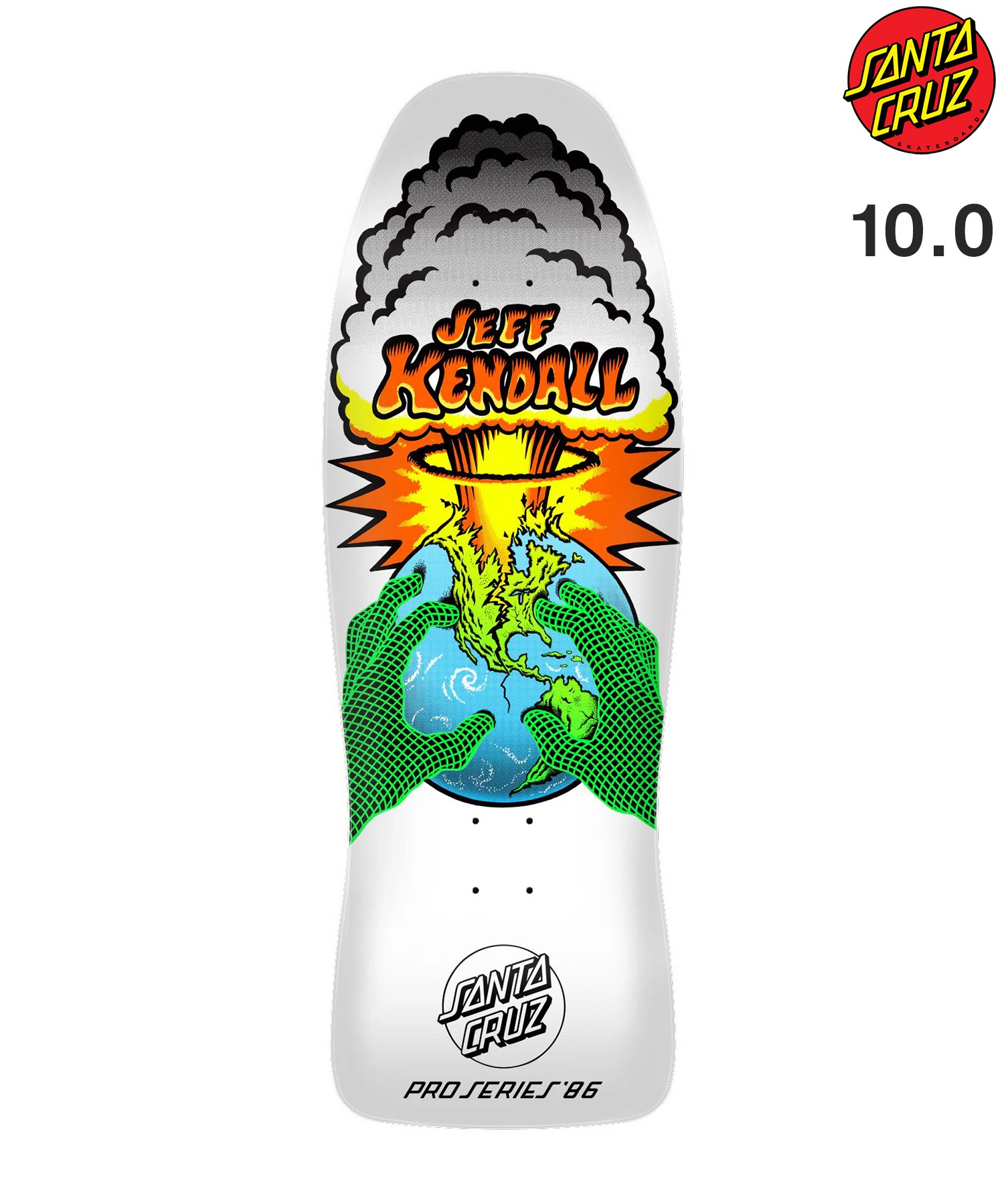 SANTA CRUZ サンタクルーズ スケートボード デッキ 10inch REISSUE KENDAL END OFTHEWORLD ムラサキスポーツ(MULTI-10inch)