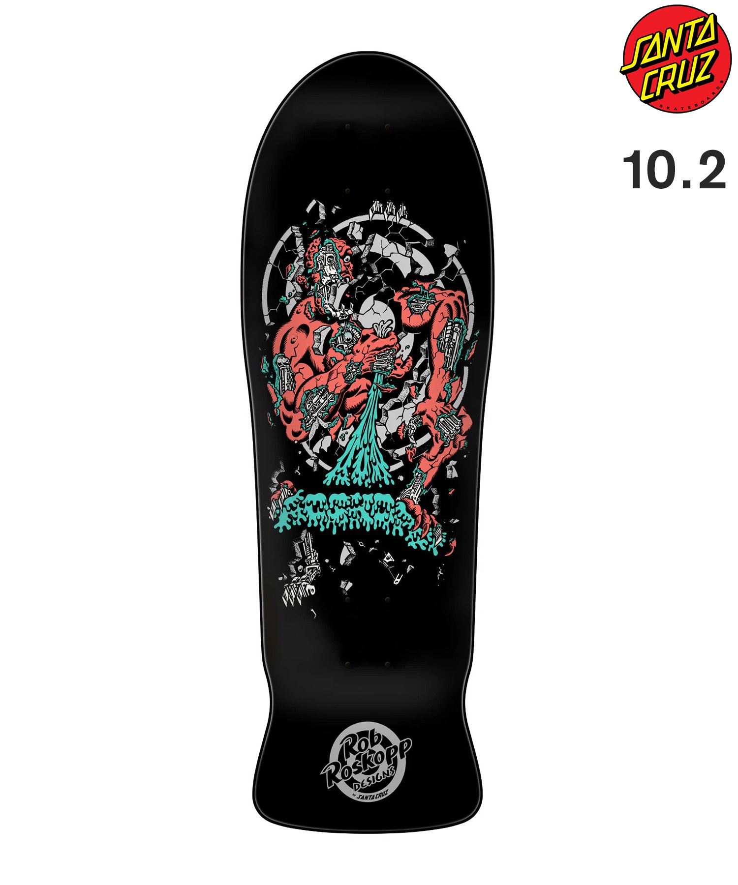 SANTA CRUZ サンタクルーズ スケートボード デッキ 10.2inch REISSUE ROSKOPP FOUR ムラサキスポーツ(MULTI-102inch)