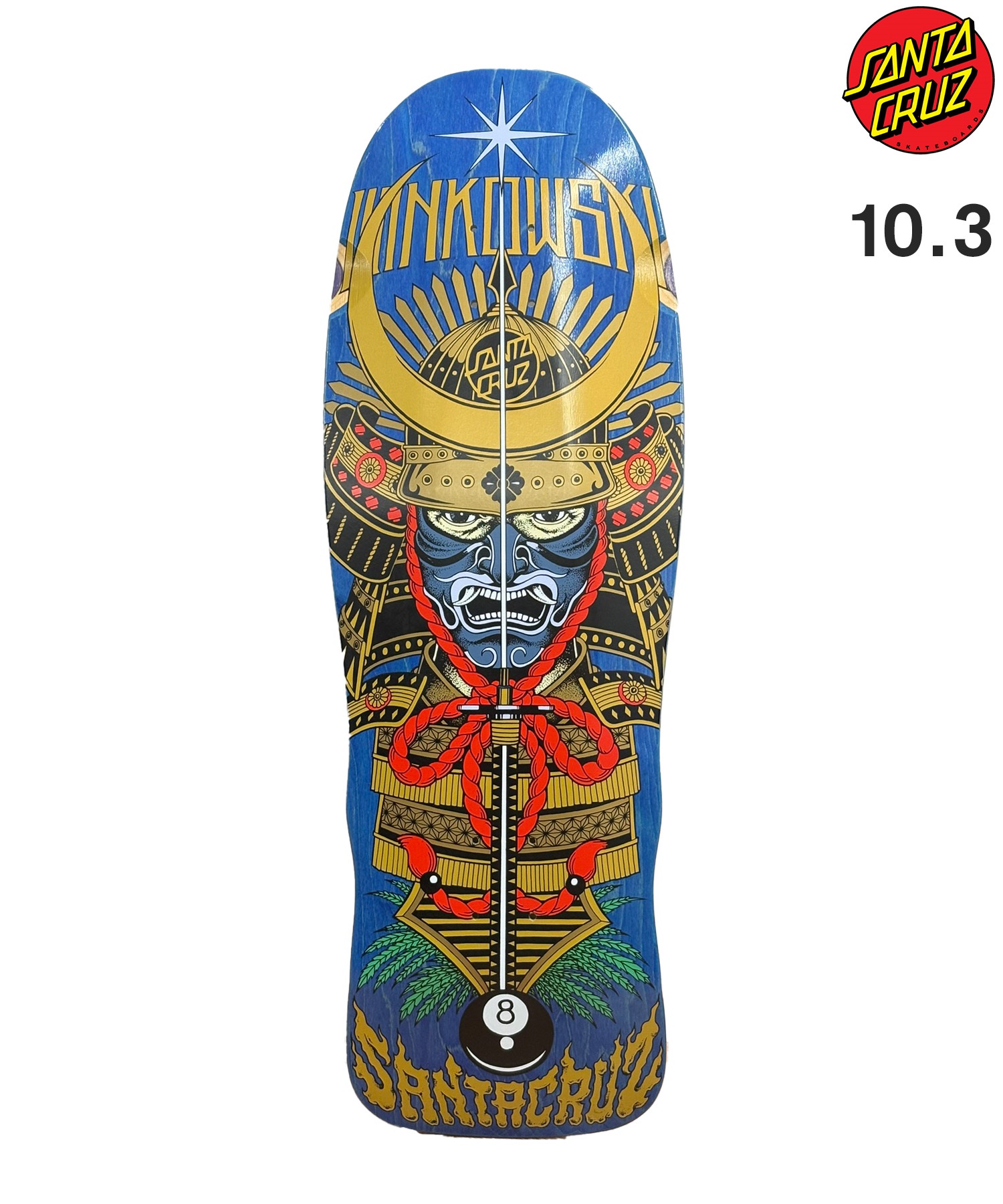 SANTA CRUZ サンタクルーズ スケートボード デッキ 10.3inch WINKOWSKI SAMURAI ムラサキスポーツ(MULTI-103inch)