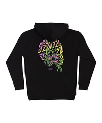 【11月10日発売】 SANTA CRUZ サンタクルーズ × STRANGER THINGS プルオーバー パーカー メンズ ST P OHOOD DEMOGORGON DOT 510255301(BLK-M)