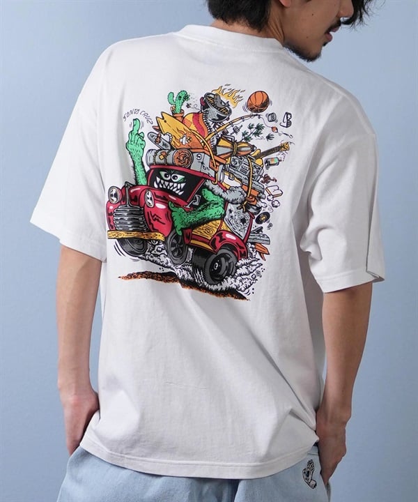 SANTACRUZ サンタクルーズ 半袖 Tシャツ メンズ バックプリント ロゴ 502252408 ムラサキスポーツ限定