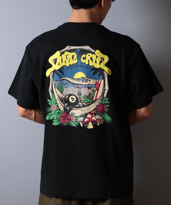 SANTACRUZ サンタクルーズ 半袖 Tシャツ メンズ バックプリント 502252409 ムラサキスポーツ限定