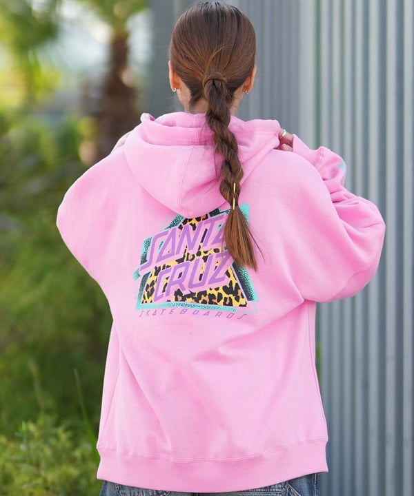 SANTA CRUZ サンタクルーズ ジップアップ パーカー レディース バックプリント ロゴ 502254331 ムラサキスポーツ限定