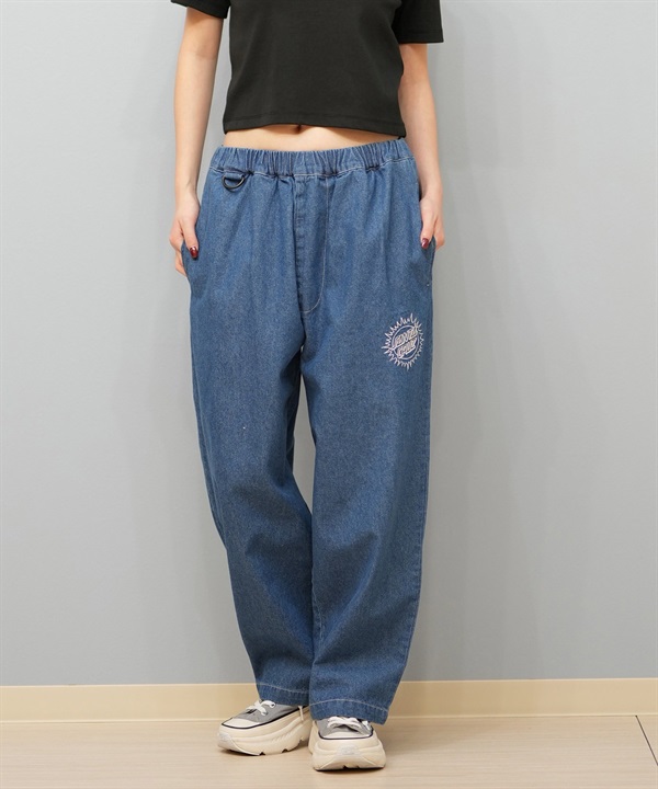 SANTACRUZ サンタクルーズ ロングパンツ レディース デニム イージーパンツ 502251531 ムラサキスポーツ限定