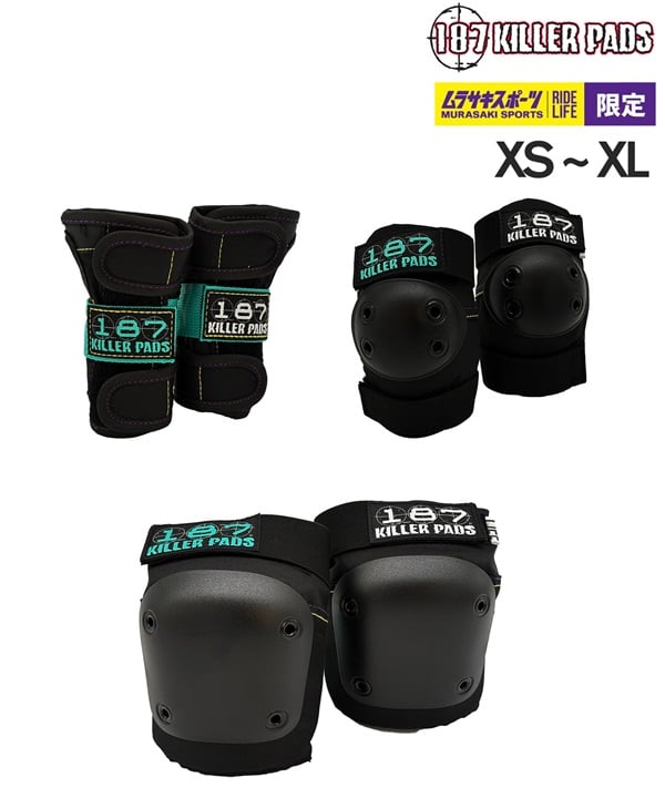 THREE WEATHER スリーウェザー スケートボード プロテクター 187 MURASAKI ムラサキスポーツ