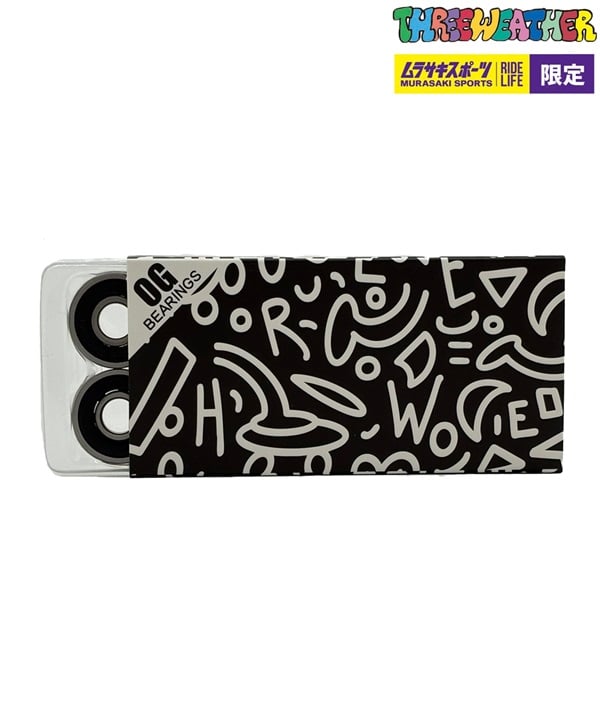 THREE WEATHER スリーウェザー スケートボード パーツ ABEC5 BEARING SEBO DESIGNムラサキスポーツ