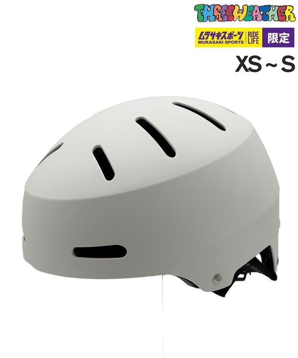 THREE WEATHER スリーウェザー キッズ スケートボード ヘルメット XS～S TWKH25B ムラサキスポーツ