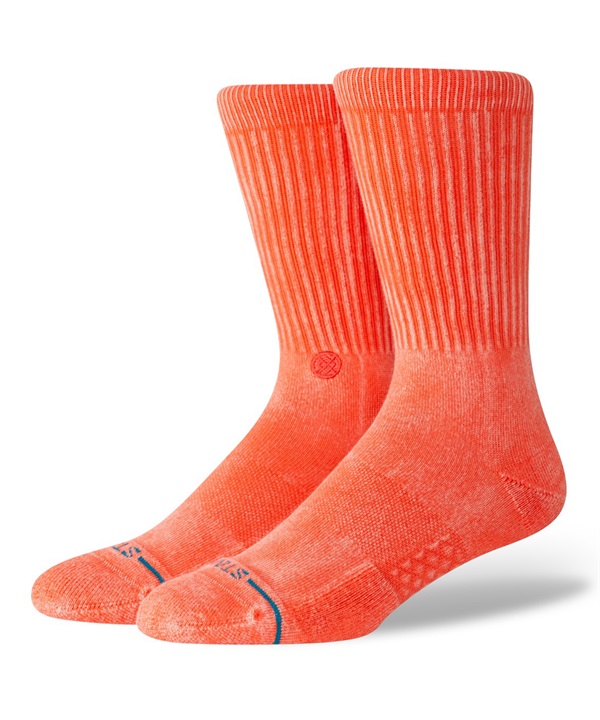 STANCE スタンス ソックス 靴下 無地 ICON DYED CREW A556A25IDC#COR