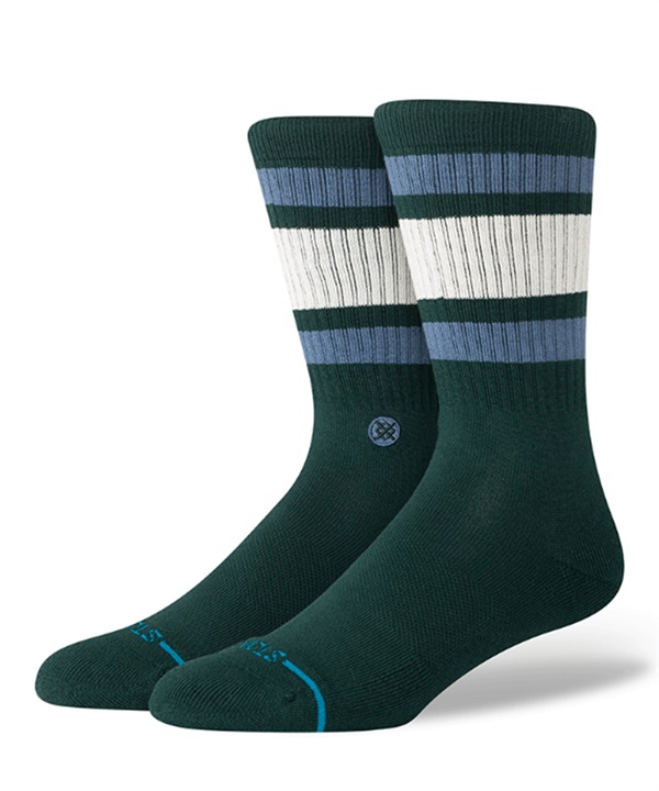 STANCE スタンス ソックス 靴下 ロゴ クルー丈 BOYD ST A556A20BOS#PIN