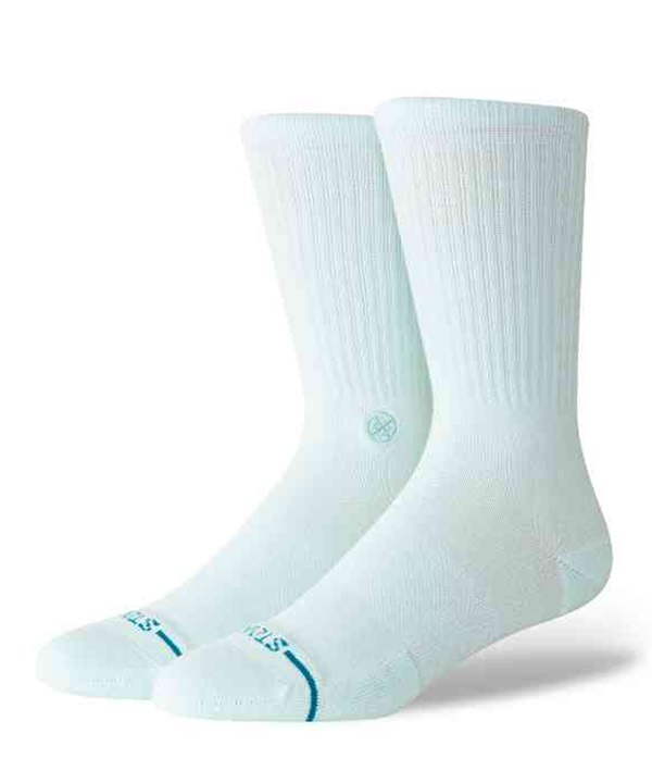 STANCE スタンス ソックス 靴下 ロゴ クルー丈 無地 ICON M311D14ICO#BHO
