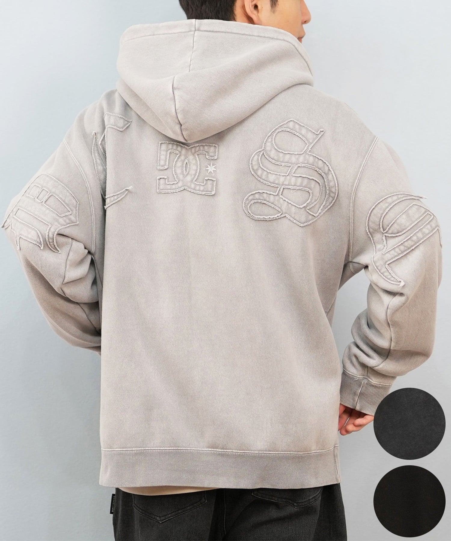 DC ディーシー ジップアップ パーカー メンズ 25 HIDDEN ZH パーカー DZP254037(BKB-M)