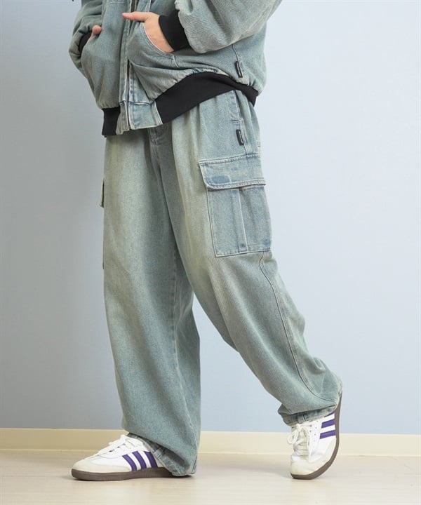 DC ディーシー ロングパンツ カーゴパンツ メンズ ワイドシルエット SUPERWIDE CARGO PANT DPT254034