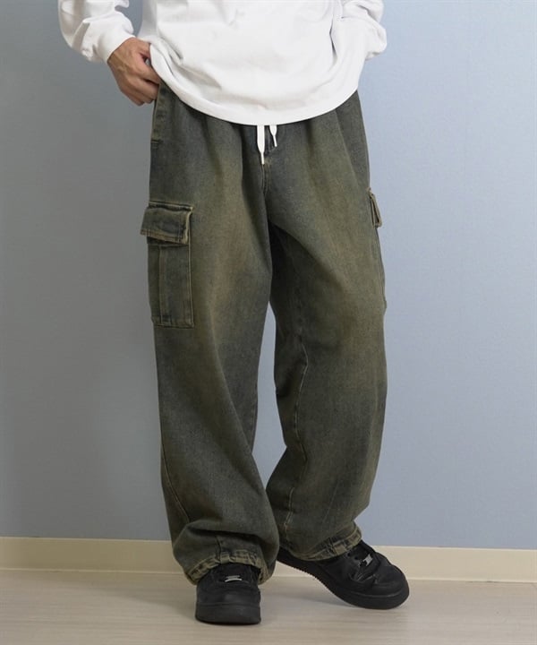 DC ディーシー ロングパンツ カーゴパンツ メンズ ワイドシルエット SUPERWIDE CARGO PANT DPT254034