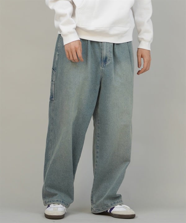 DC ディーシー ロングパンツ ペインターパンツ デニム メンズ バギーパンツ ワイドシルエット SUPERWIDE BAGGY PAINTER PANT DPT254035