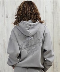 DC ディーシー プルオーバー パーカー レディース クロップド丈 ショート丈 裏起毛 LPO254308(GRS-M)