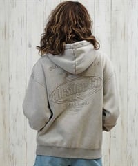 DC ディーシー プルオーバー パーカー レディース クロップド丈 ショート丈 裏起毛 LPO254308(BES-M)