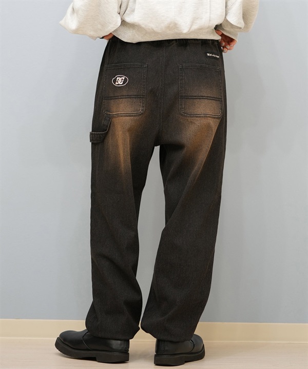 DC ディーシー ロングパンツ レディース デニム パンツ Gパン ワイドペインターパンツ LPT254303(BDB-M)