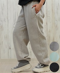 DC ディーシー ロングパンツ レディース スウェット パンツ 裏起毛 ワイド スウェットパンツ LPT254304(BES-M)