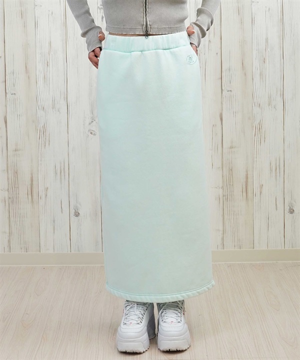 DC ディーシー スカート レディース ロングスカート 裏起毛 スウェットスカート LSK254306