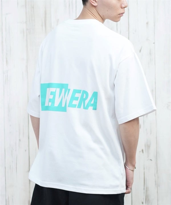 NEW ERA ニューエラ 半袖 Tシャツ メンズ バックプリント オーバーサイズ 吸水速乾 14670947 ムラサキスポーツ限定