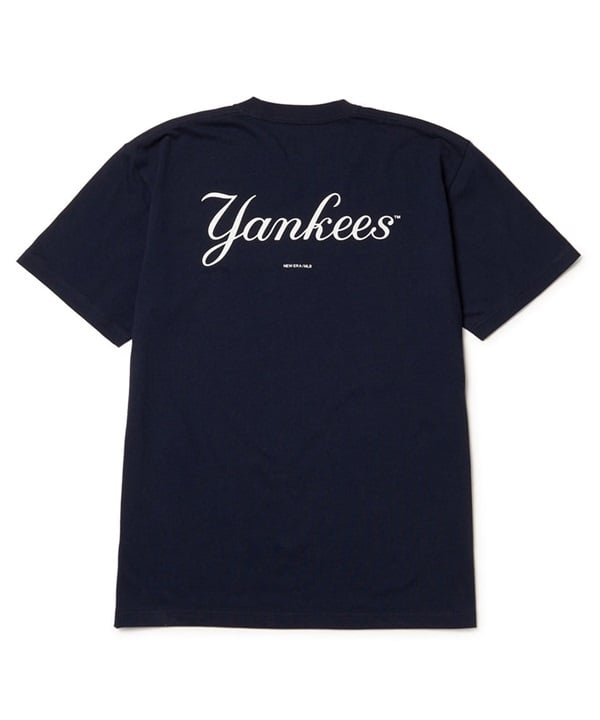 NEW ERA ニューエラ 半袖 Tシャツ メンズ バックプリント ニューヨーク・ヤンキース 14410092