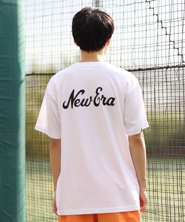 NEW ERA ニューエラ 半袖 Tシャツ メンズ バックプリント ロゴ 吸水速乾 14521380