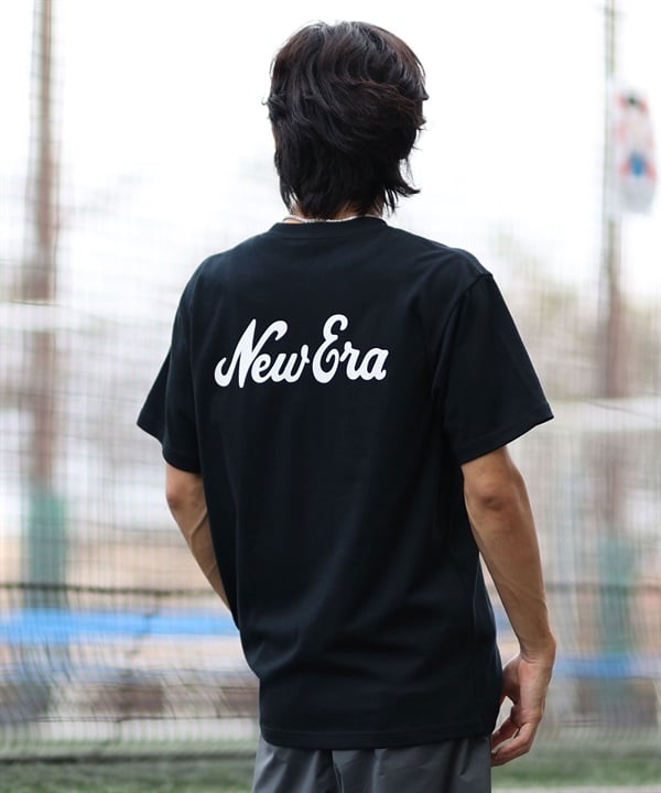 NEW ERA ニューエラ 半袖 Tシャツ メンズ バックプリント ロゴ 吸水速乾 14521381