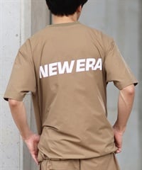 NEW ERA ニューエラ ラッシュガード メンズ 半袖 Tシャツ バックプリント 水陸両用 ユーティリティ UVカット 吸汗速乾 セットアップ対応 14391949(BE-M)