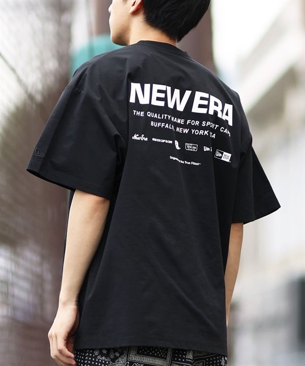NEW ERA ニューエラ ラッシュガード メンズ 半袖 Tシャツ バックプリント 水陸両用 ユーティリティ UVカット 14391961