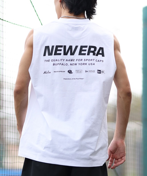 NEW ERA ニューエラ ラッシュガード メンズ タンクトップ 水陸両用 ユーティリティ 吸汗速乾 14391962