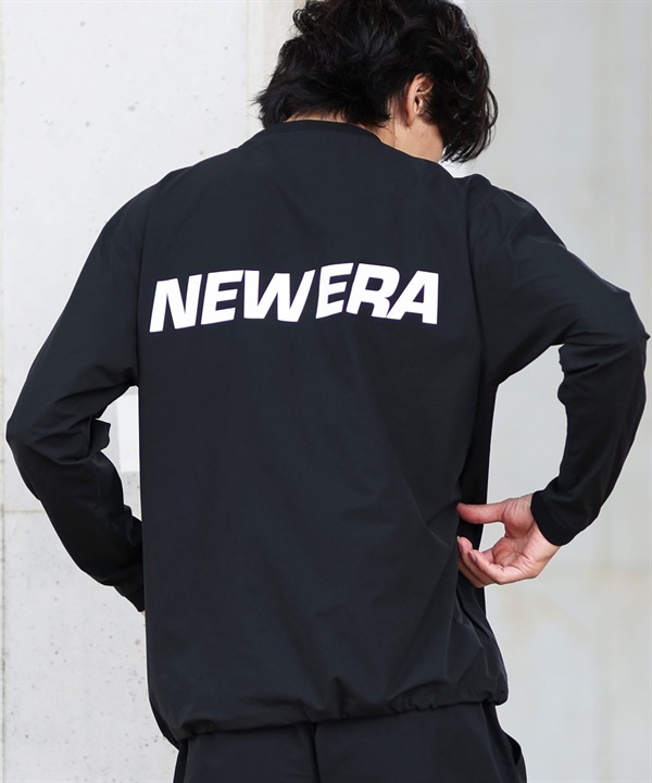 NEW ERA ニューエラ ラッシュガード メンズ 長袖 Tシャツ バックプリント 水陸両用 ユーティリティ UVカット 吸汗速乾 セットアップ対応 14391966