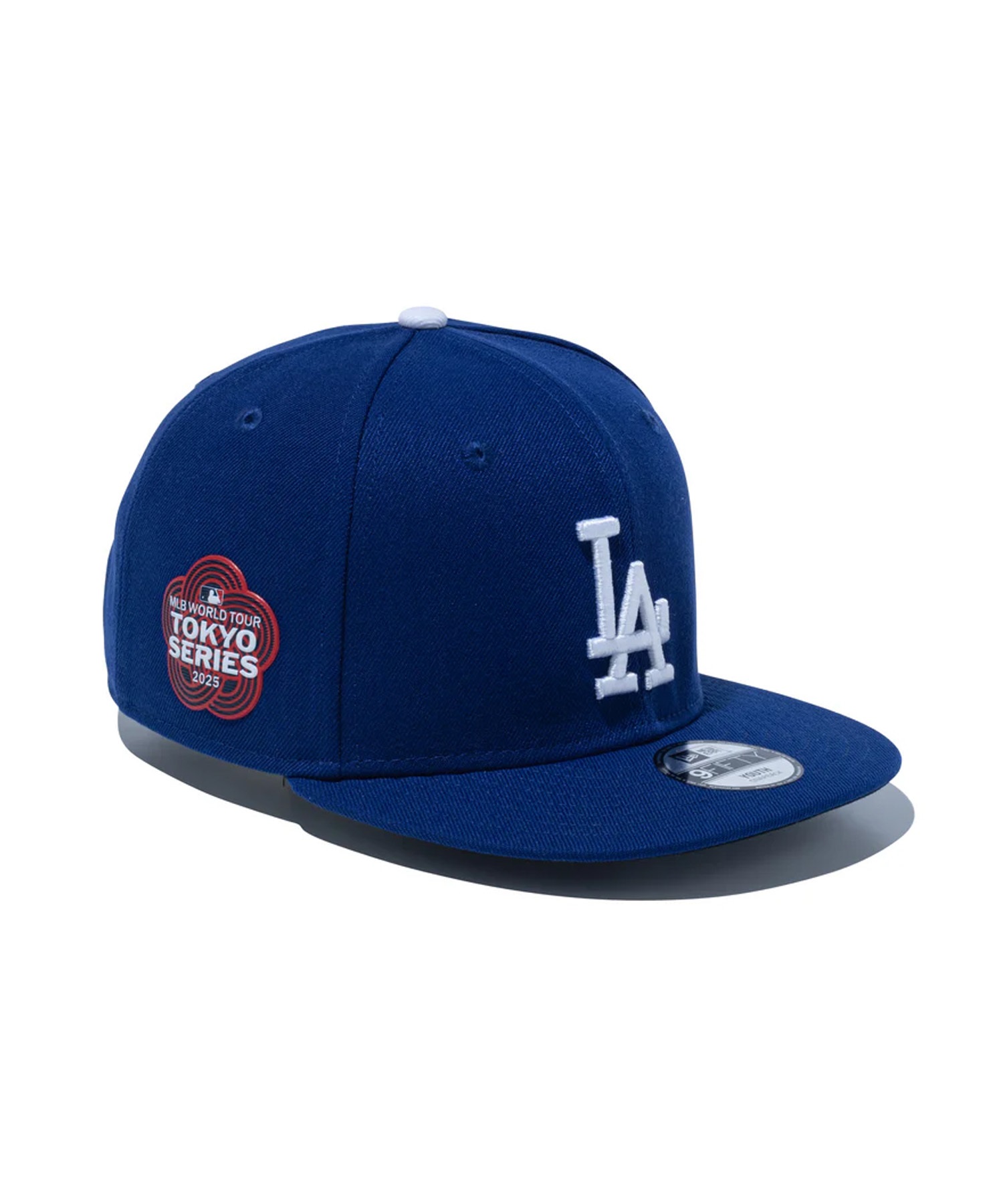 NEW ERA ニューエラ キッズ キャップ 帽子 Youth 9FIFTY MLB TOKYO SERIES 2025 ロサンゼルス・ドジャース ダークロイヤル 14550916(DBLU-YOUTH)