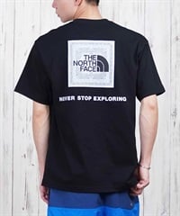 THE NORTH FACE ザ・ノース・フェイス 半袖 Tシャツ メンズ ショートスリーブバンダナスクエアロゴティー NT32446(K2-S)